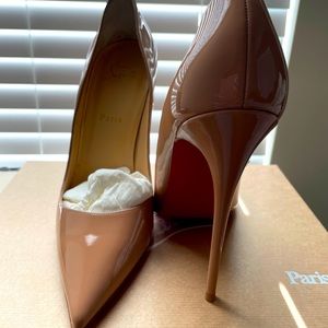 So Kate red bottoms in nude.